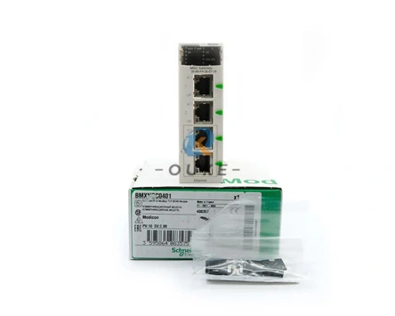 슈나이더 이더넷 모듈 프로그래밍 가능한 PLC 이더넷 modicon M340 BMXNOC0401 슈나이더 이더넷 modicon EtherNte/IP & Modbus TCP M340 모듈